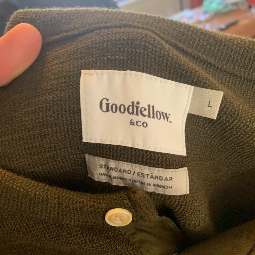 Henley long sleeve Goodfellow brand